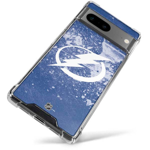 NHL Tampa Bay Lightning Frozen Google Pixel 7a Clear Case